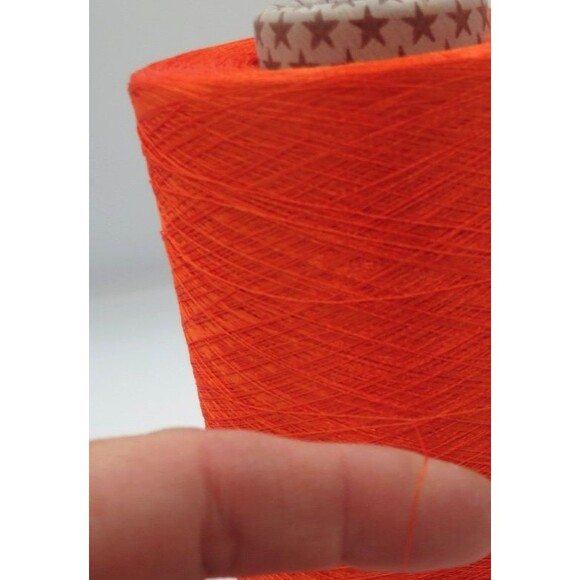 Filtex Vintage Orange Embroidery Thread 135/2 Large Cone 650grs - Picture 3 of 4